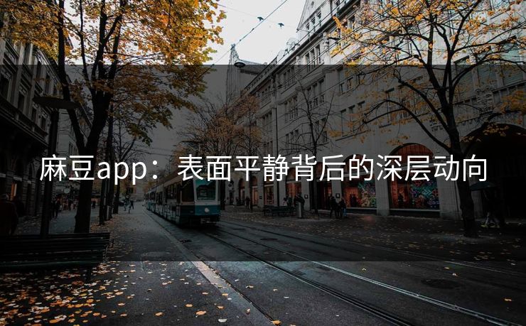 麻豆app:表面平静背后的深层动向 麻豆app:表面平静背后的深层动向